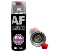 2K Ral Lackspray Autolack Sprühdose Spraydose kratzfest RAL4001 ROTLILA glänzend