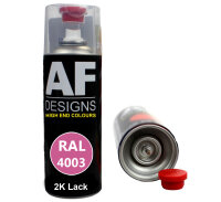 2K Ral Lackspray Autolack Sprühdose Spraydose kratzfest RAL4003 ERIKAVIOLETT glänzend