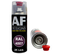 2K Ral Lackspray Autolack Sprühdose Spraydose kratzfest RAL4007 PURPURVIOLETT glänzend