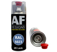 2K Ral Lackspray Autolack Sprühdose Spraydose kratzfest RAL5023 FERNBLAU glänzend
