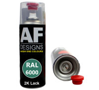2K Ral Lackspray Autolack Sprühdose Spraydose kratzfest RAL6000 PATINAGRUEN glänzend