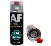 2K Ral Lackspray Autolack Sprühdose Spraydose kratzfest RAL6004 BLAUGRUEN glänzend