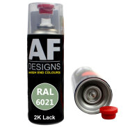 2K Ral Lackspray Autolack Sprühdose Spraydose kratzfest RAL6021 BLASSGRUEN glänzend