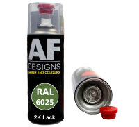 2K Ral Lackspray Autolack Sprühdose Spraydose kratzfest RAL6025 FARNGRUEN glänzend