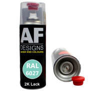 2K Ral Lackspray Autolack Sprühdose Spraydose kratzfest RAL6027 LICHTGRUEN glänzend