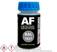 Lackstift RAL 7037 STAUBGRAU glänzend matt 50ml...