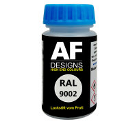 Lackstift RAL 9002 GRAUWEISS seidenmatt 50ml schnelltrocknend Acryl