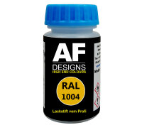 Lackstift RAL 1004 GOLDGELB matt 50ml schnelltrocknend Acryl