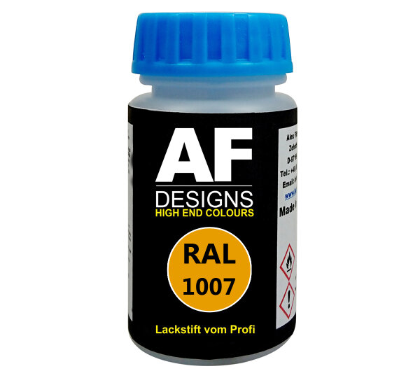 Lackstift RAL 1007 NARZISSENGELB glänzend 50ml schnelltrocknend Acryl
