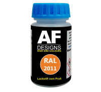 Lackstift RAL 2011 TIEFORANGE glänzend 50ml...