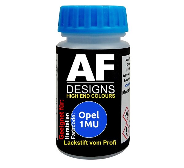 Lackstift für Opel ANTIGUA BUCHT metallic 1MU schnelltrocknend Tupflack Autolack