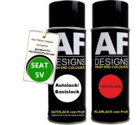 Spraydose für SEAT 5V AZUL GALIA Basislack Klarlack...