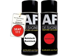 Spraydose für SEAT 111 ROSSO GARANZA Basislack...