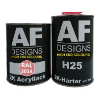 2K Acryl Lack Autolack 1,5kg Set RAL 3014 ALTROSA...