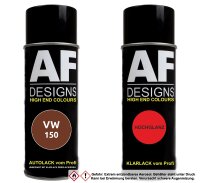 Spraydose für VW / Volkswagen Vermelho Cobre Perol. 150 Basislack Klarlack Sprühdose 400ml