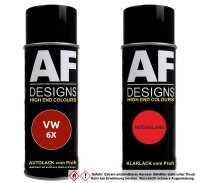 Spraydose für VW / Volkswagen Rio Red Metallic 6X...