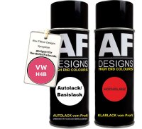 Spraydose für VW / Volkswagen Baechlerviolett H4B LH4B Basislack Klarlack Sprühdose 400ml