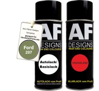 Spraydose für Ford 207 Preto Ebony Basislack...