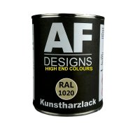 1 Liter Kunstharz Lack Buntlack Kunstharzlack RAL1020...
