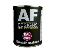 1 Liter Kunstharz Lack Buntlack Kunstharzlack RAL4004...