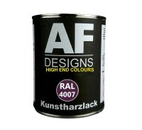 1 Liter Kunstharz Lack Buntlack Kunstharzlack RAL4007 PURPURVIOLETT glänzend