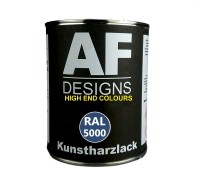 1 Liter Kunstharz Lack Buntlack Kunstharzlack RAL5000...