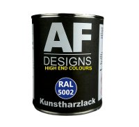 1 Liter Kunstharz Lack Buntlack Kunstharzlack RAL5002...