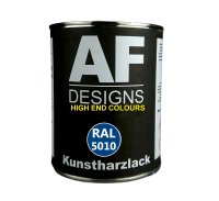 1 Liter Kunstharz Lack Buntlack Kunstharzlack RAL5010...