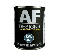 1 Liter Kunstharz Lack Buntlack Kunstharzlack RAL5020...