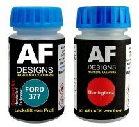 Lackstift für FORD 377 Cascade + Klarlack je 50ml...