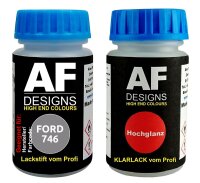 Lackstift für FORD 746 Grey Matter + Klarlack je...