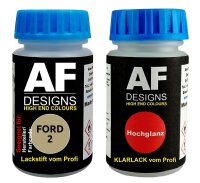Lackstift für FORD 2 Meditate Metallic + Klarlack je...