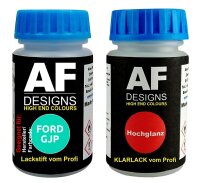 Lackstift für FORD GJP Sea Green + Klarlack je 50ml Autolack Basislack Set