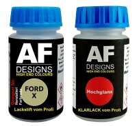 Lackstift für FORD X Sublime Metallic + Klarlack je 50ml Autolack Basislack Set
