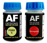 Lackstift für FORD G Jump + Klarlack je 50ml Autolack Basislack Set