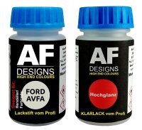 Lackstift für FORD AVFA Farina White + Klarlack je...