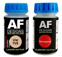 Lackstift für VW / Volkswagen 7VE Vanilla + Klarlack...