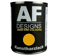 1 Liter Kunstharzlack HUTTER GELB Maschinen LKW NFZ Lack...