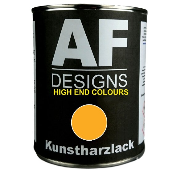 1 Liter Kunstharzlack EXTEC GELB Maschinen LKW NFZ Lack Baumaschinen