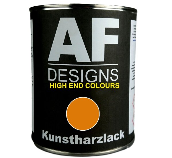 1 Liter Kunstharzlack AS ORANGE Maschinen LKW NFZ Lack Landmaschine Baumaschine