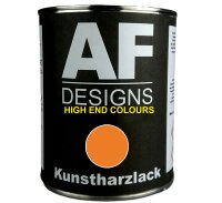 1 Liter Kunstharzlack ROLBA GELBORANGE Maschinen LKW NFZ Lack Baumaschinen