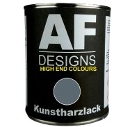 1 Liter Kunstharzlack BRUNS GRAU Maschinen LKW NFZ Lack...