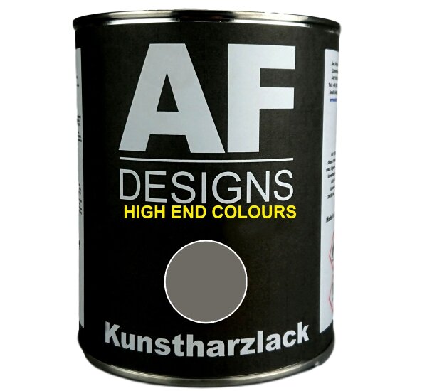 1 Liter Kunstharzlack O & K GRAU CHASSIS Maschinen LKW NFZ Lack Baumaschinen