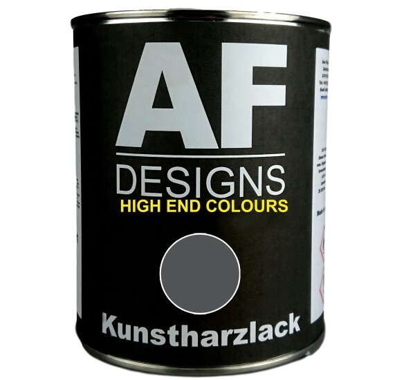 1 Liter Kunstharzlack LIEBHERR GRAU Maschinen LKW NFZ Lack Baumaschinen