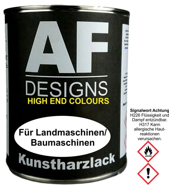 CASE BRAUN 8352 Kunstharzlack 1L glänzend LKW NFZ Lack Landmaschine Baumaschine