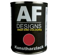 1 Liter Kunstharzlack PORSCHE RENAULT ROT LKW NFZ Lack...
