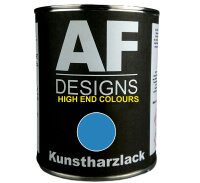 1 Liter Kunstharzlack HIMEL BLAU LKW NFZ Lack...