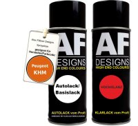 Spraydose für Peugeot KHM Naranja Nassau Basislack...