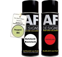 Spraydose für Peugeot R4 Vert Cedre Basislack...
