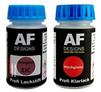 Lackstift für Peugeot EJC Bordeaux + Klarlack je...
